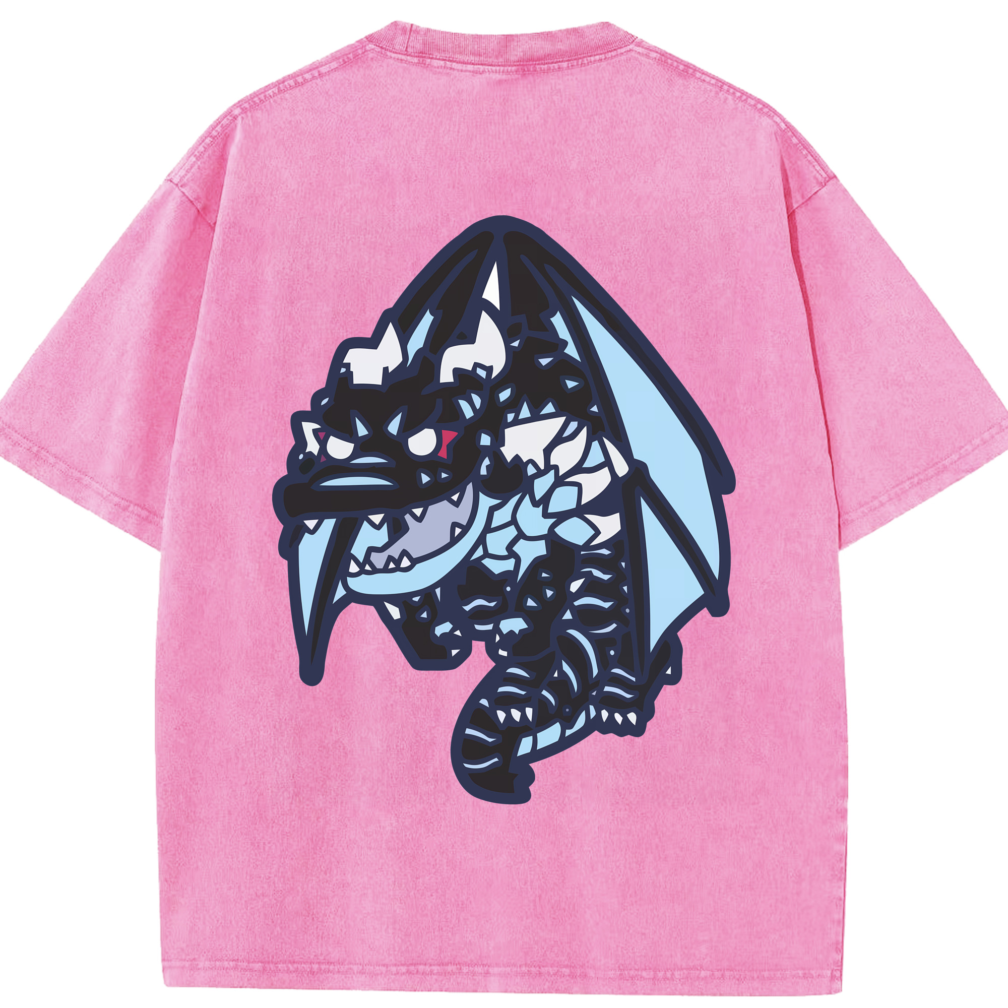 （画像用） 転スラ Regarding Reincarnated to Slime 綿100% ヴィンテージ風 半袖Tシャツ（背面プリント）